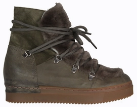 Billi Bi 43025 Taupe Bandolero Fur Suede