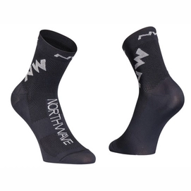Fietssok Northwave Extreme Air Socks Black Grey 21-Schoenmaat 40 - 43
