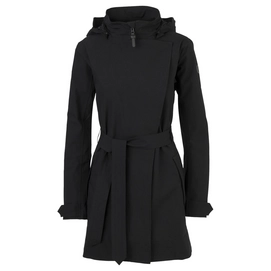 Regenjas Agu Women Urban Outdoor Trench Coat Black