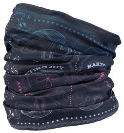 Scarf Barts Unisex Multicol Western Charcoal