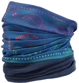 Scarf Barts Unisex Multicol Polar Western Blue