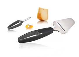 Cheese Slicer + Rind Peeler Tomorrow's Kitchen Grijs