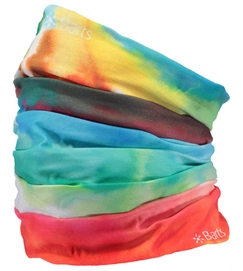 Scarf Barts Unisex Multicol Aquarel Red