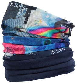 Nekwarmer Barts Unisex Multicol Polar Collage Blue