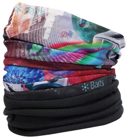Scarf Barts Unisex Multicol Polar Collage Red