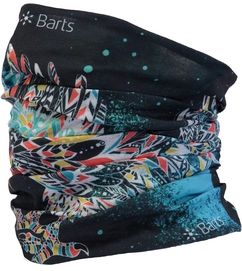 Scarf Barts Unisex Multicol Eagle Black