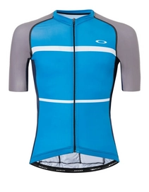Fietsshirt Oakley Men Colorblock Road Atomic Blue