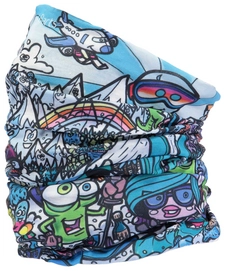 Scarf Barts Unisex Multicol Monster Ski Blue