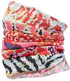 Scarf Barts Unisex Multicol Mosaic Pink