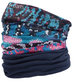 Scarf Barts Unisex Multicol Polar Mosaic Blue