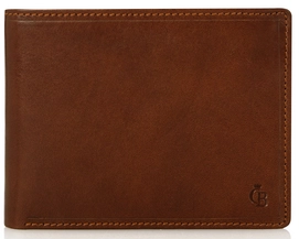 Portemonnee Castelijn & Beerens Billfold Rijbewijs Arizona Donkerbruin Heren