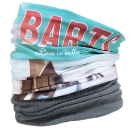 Scarf Barts Unisex Multicol Polar Retro Ski Green