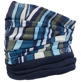 Scarf Barts Unisex Multicol Polar Retro Stripes Navy