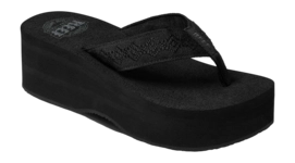Flip Flops Reef Women Sandy Hi Black