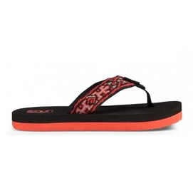 Teva Youth Mush II Old Lizard Black Red Kinder