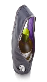 Bottle Bag & Cooler Vacu Vin Grijs
