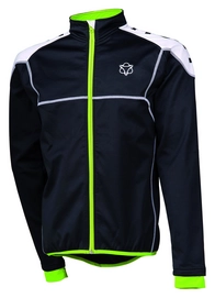 Fietsjack AGU Bocco Zwart Lime
