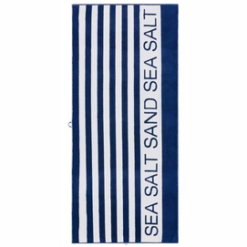 Badlaken Cawö Sea Salt Sand Navy White (80 x 180 cm)