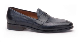 Mocassins Greve Falletto Blu Notte