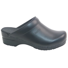 Klomp Sanita Sisse Textured Oil Zwart