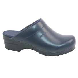 Clog Sanita Sisse Blau Damen