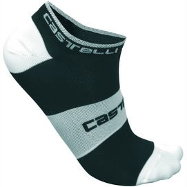 Fietssok Castelli Men Lowboy Black White