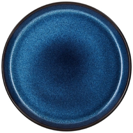 Dinner Plate Bitz Black Dark Blue 21 cm