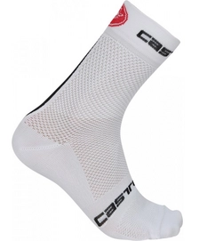 Fietssok Castelli Men Free 6 White