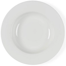 Assiette Creuse Bitz Porcelain White 23 cm (6 pièces)