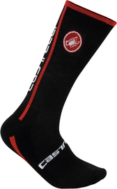 Fietssok Castelli Men Venti Sock Black Red