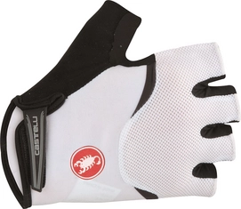 Fietshandschoen Castelli Men Arenberg Gel White Black