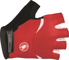 Fietshandschoen Castelli Men Arenberg Gel Red White