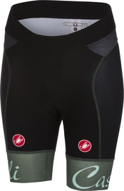 Fietsbroek Castelli Women Free Aero Short Black Forest Gray