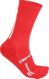 Fietssok Castelli Men Primaloft 13 Sock Red