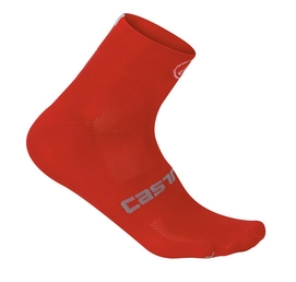 Fietssok Castelli Men Quattro 6 Red