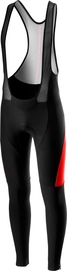 Fietsbroek Castelli Men Velocissimo 3 Bibtight Black Red