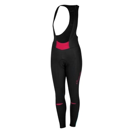 Fietsbroek Castelli Women Chic Bibtight Black Electric Magenta