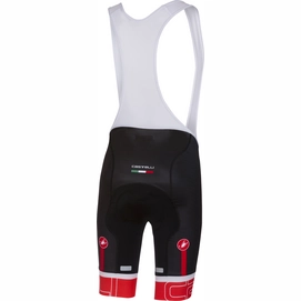 Fietsbroek Castelli Men Volo Bibshort Black Red