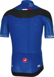 Fietsshirt Castelli Men Volata 2 FZ Surf Blue Dark Inf Blue