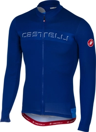 Fietsshirt Castelli Men Prologo V LS Surf Blue
