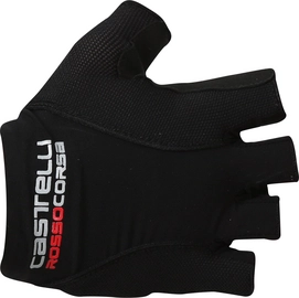 Fietshandschoen Castelli Men Rosso Corsa Pave' Black