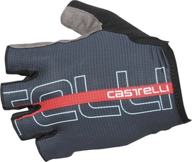Fietshandschoen Castelli Men Tempo Dark Infinity Blue Red