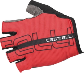 Fietshandschoen Castelli Men Tempo Red Black