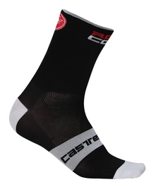 Fietssok Castelli Men Rosso Corsa 9 Black