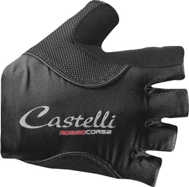 Fietshandschoen Castelli Rosso Corsa Pave' W Black