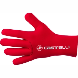 Gants de Cyclisme Castelli Men Diluvio C Red-XXL