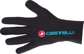 Fietshandschoen Castelli Men Diluvio C Black Sky Blue
