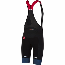 Fietsbroek Castelli Men Free Aero Race Bibshort Black Dark Infinity Blue