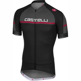 Fietsshirt Castelli Men Distanza FZ Black