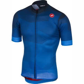 Fietsshirt Castelli Men Flusso FZ Surf Blue